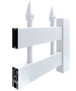 festonnage portail tradition aluminium