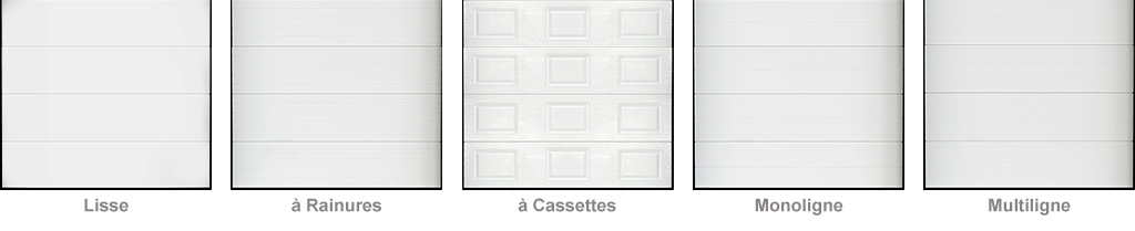 porte sectionnelle isolée