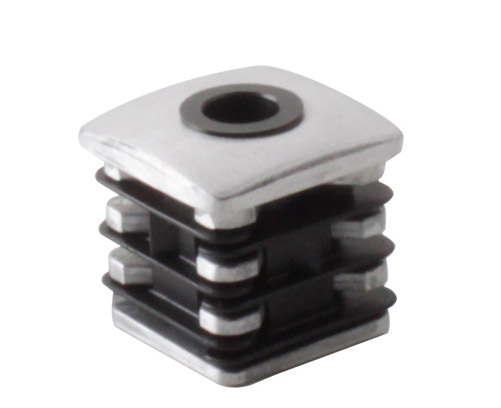 Embout percé de portail acier