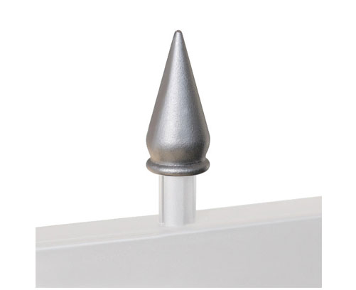 Pointe de portail aluminium