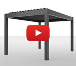 Comment monter une pergola bioclimatique aluminium autoportée ?