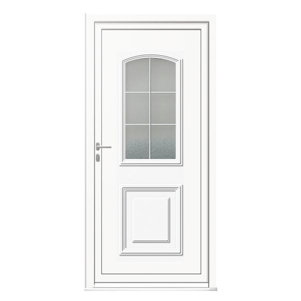 Porte d'entrée aluminium classic Louise Destockage