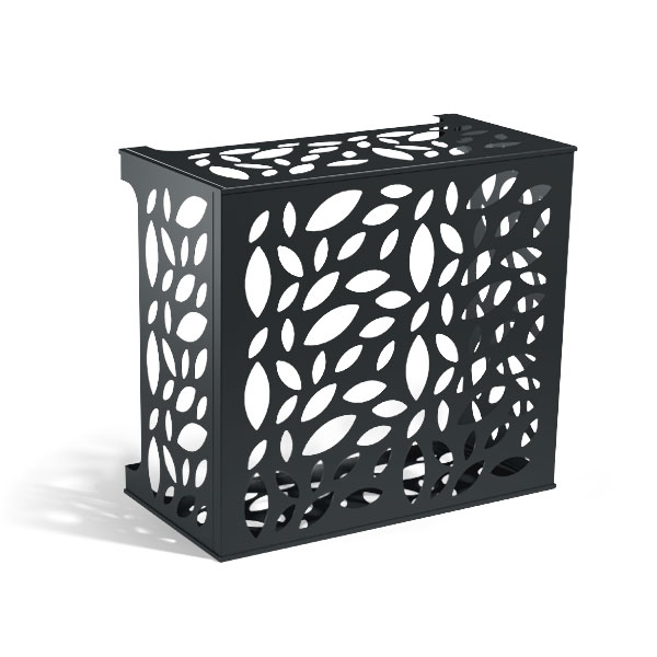 Cache clim aluminium Lotus