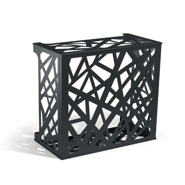 Cache clim aluminium Stelar