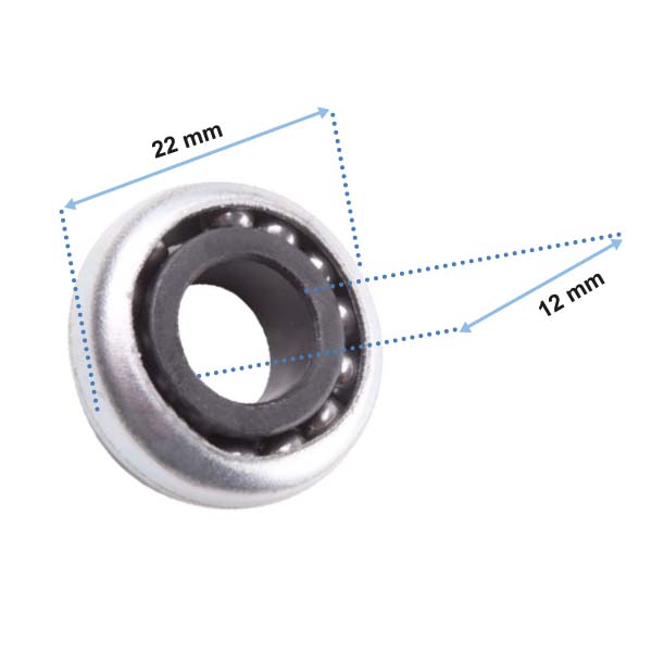 Roulement pour embout d'axe octogonal Ø60 mm de volet roulant - Pièces  détachées