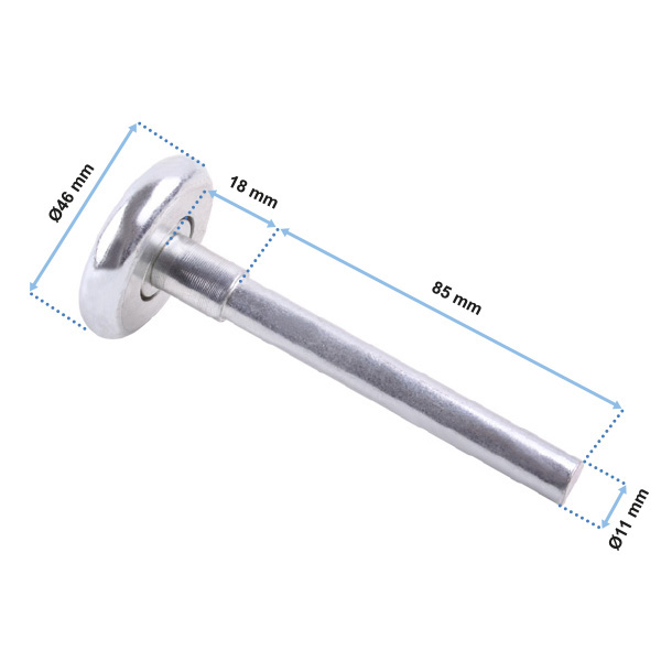 Protection de galet pour porte de garage sectionnelle - Pièces détachées