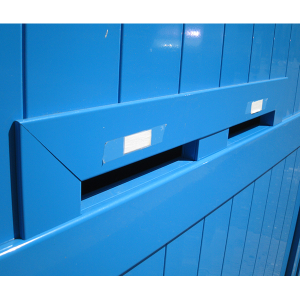 portail avec boite aux lettres