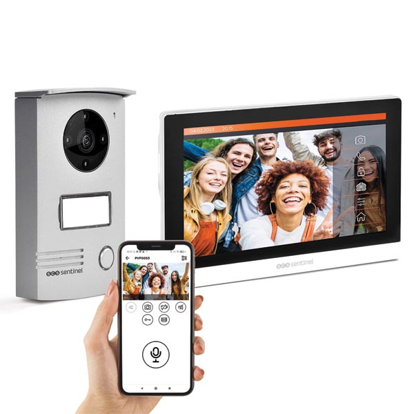 Visiophone vidéo connecté filaire VisioDoor 7+ WI-FI