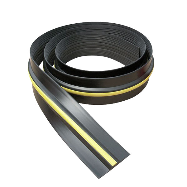 Weather Defender Joint de seuil de porte de garage XL 16'5″ (incl. 2  adhesives) noir/jaune : : Bricolage