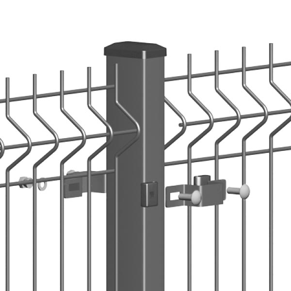 Kit 10 ML de grillage rigide à sceller - Maison de la clôture