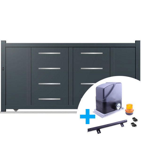 Pack portail Olympe + automatisme SLIDE 800