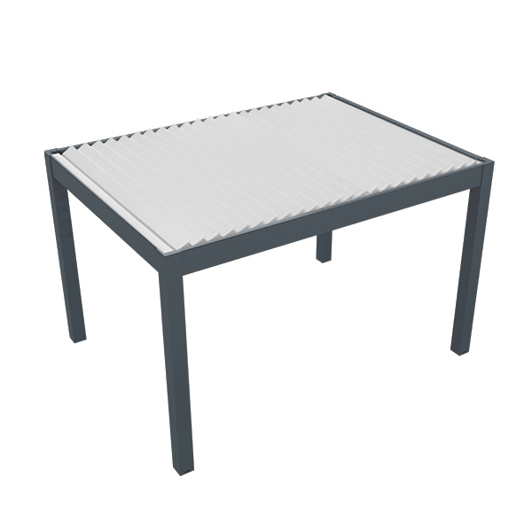 Pergola aluminium bioclimatique autoportée sur mesure