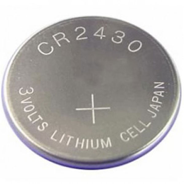 Pile 3 volts au lithium pour digicode de porte de garage