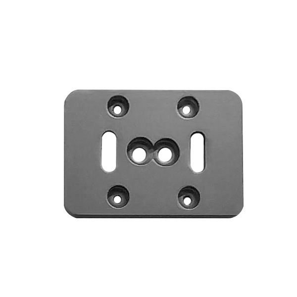 Platine de fixation 130 x 90 mm pour clôture en kit