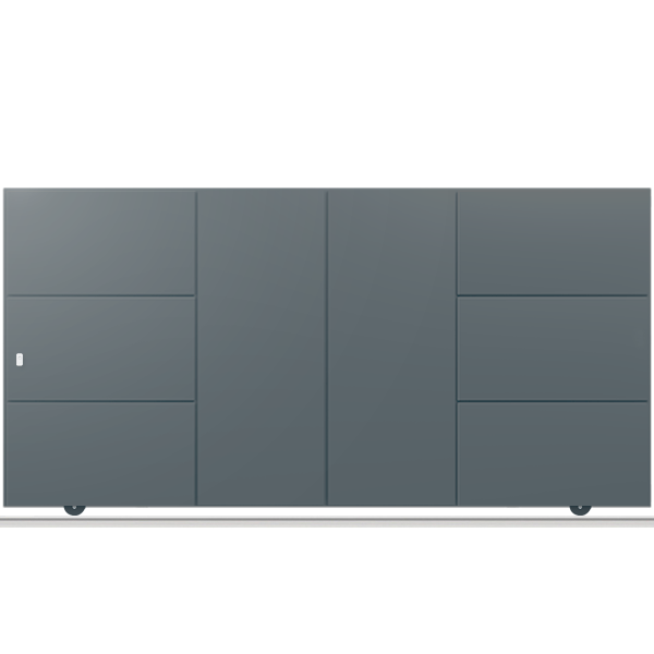 Portail aluminium coulissant PLENUS V