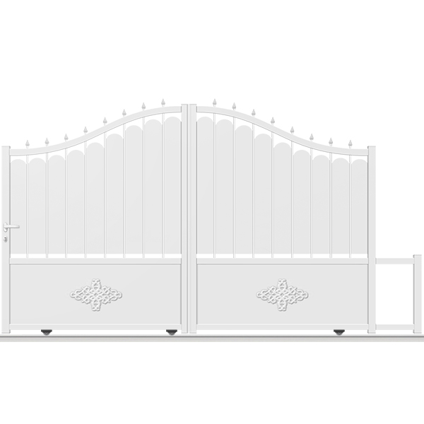 Portail aluminium coulissant TR02 A