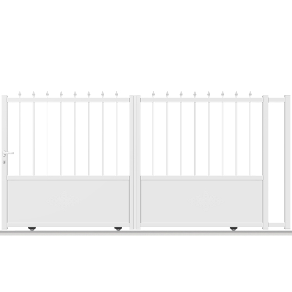 Portail aluminium coulissant TR03 B