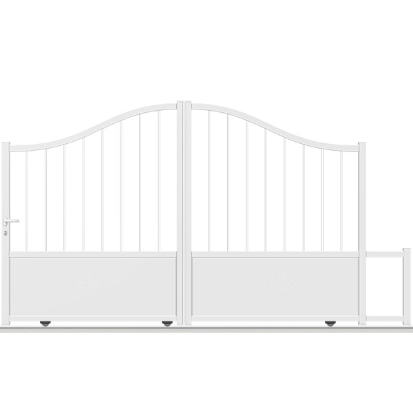Portail aluminium coulissant TR04 Destockage