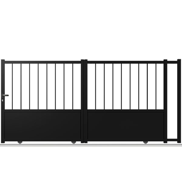 Portail aluminium coulissant TR05 A Destockage