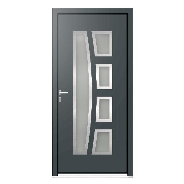 Porte d'entrée aluminium design Inspiration