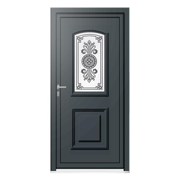 Porte d'entrée aluminium classic Léonie