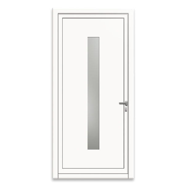 Porte d'entrée aluminium monobloque 65 mm XE3 Destockage
