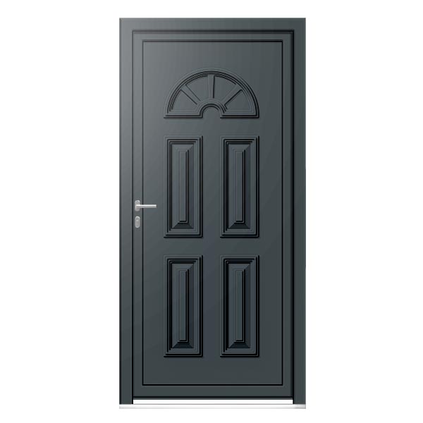 Porte d'entrée aluminium classic Constance