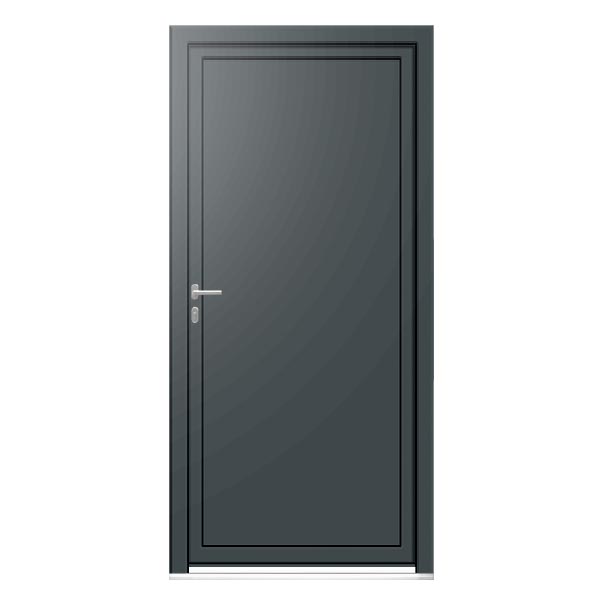 Porte d'entrée aluminium design Liso