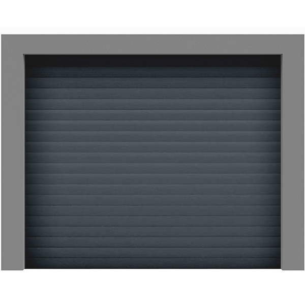 Porte de garage enroulable gris anthracite 7016