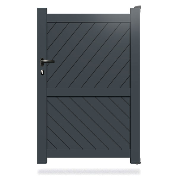 Portillon aluminium BA3