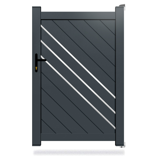 Portillon Aluminium contemporain Kestenn