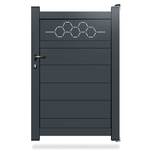 Portillon aluminium Abeïa-H