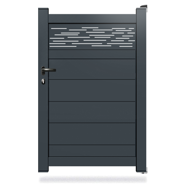 Portillon aluminium Linea-H