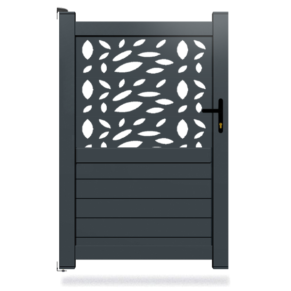 Portillon aluminium Lotus Destockage
