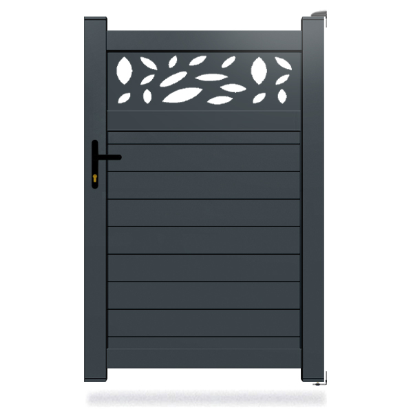 Portillon aluminium Lotus
