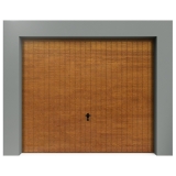 Porte de garage basculante à rainures verticales chêne doré 240x200 cm