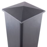 Poteau aluminium 10x10 cm