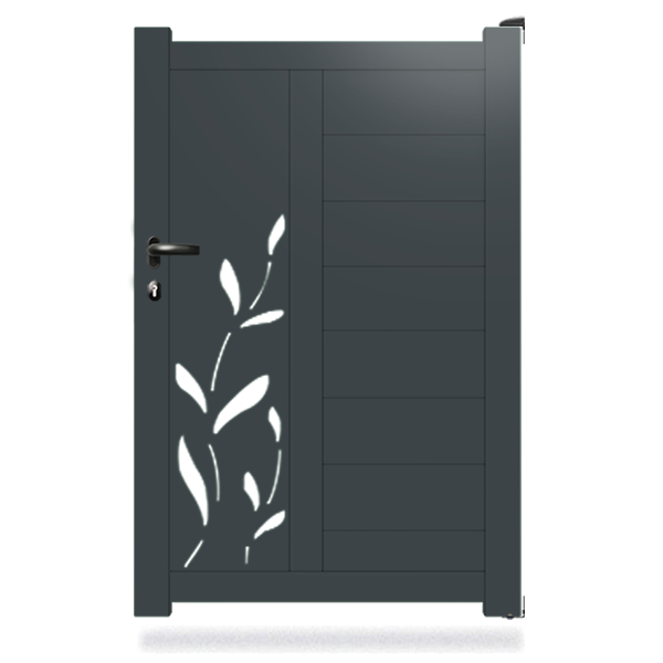 Portillon aluminium Jasmin-V