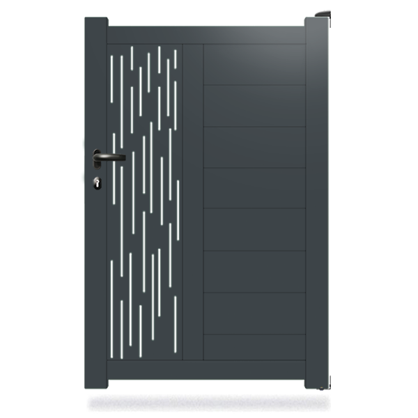Portillon aluminium Linea-V