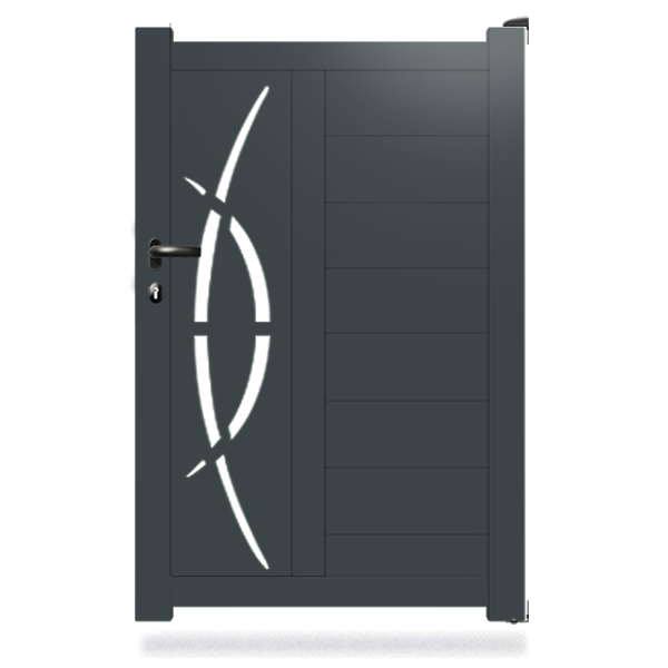 Portillon aluminium Luna-V