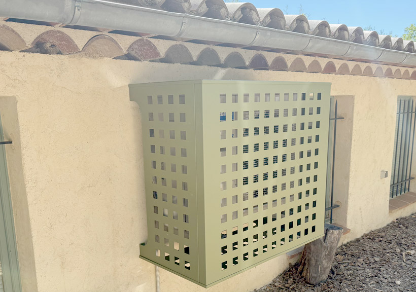 Cache clim aluminium Cadri