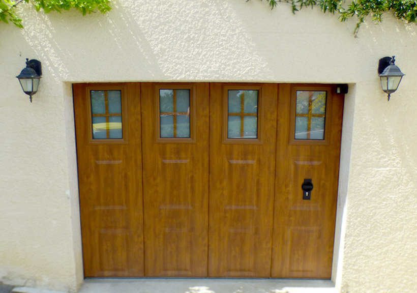 porte latérale motorisée